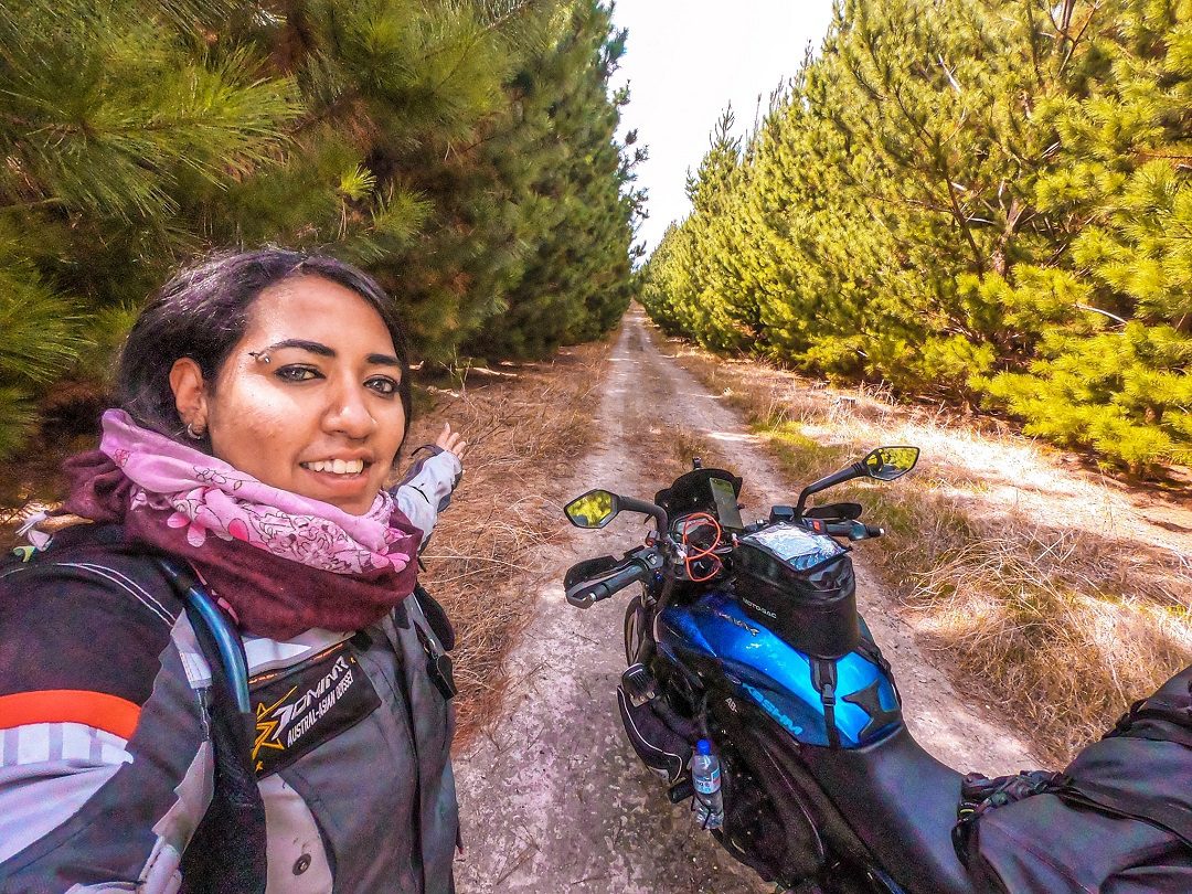 Biker Girl | Candida Louis | Traveller | Global Indian