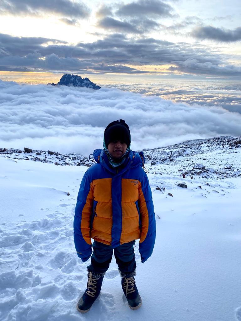 Indian Child Mountaineer | Virat Chandra Telukunta