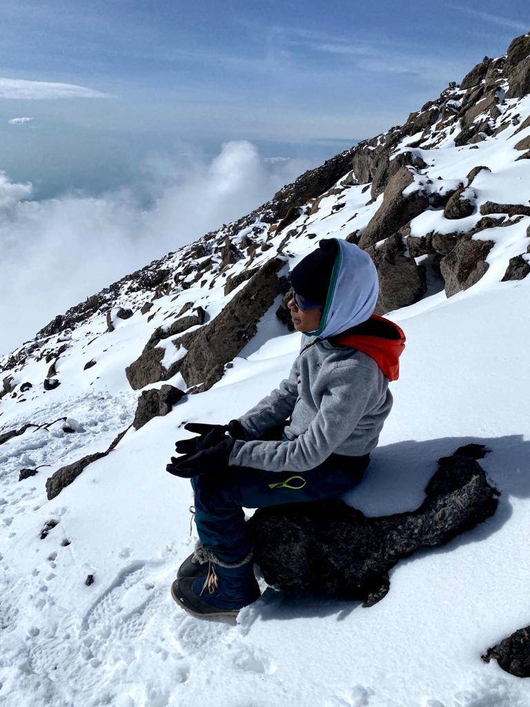 Indian Child Mountaineer | Virat Chandra Telukunta