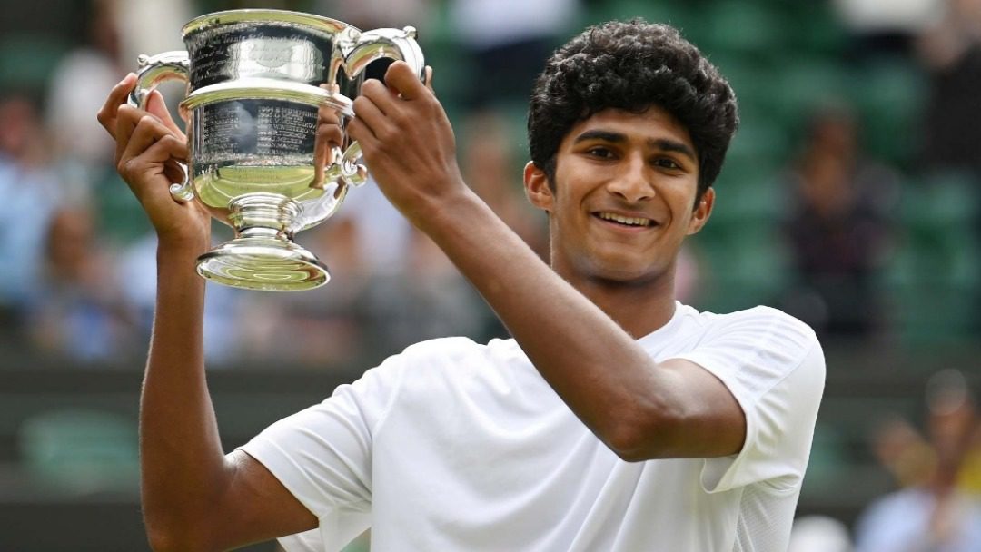 Samir Banerjee won Wimbledon junior grand slam