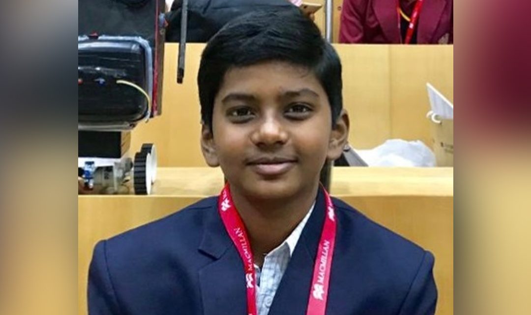 Young Innovator Hemesh Chadalavada’s unique invention monitors Alzheimer patients