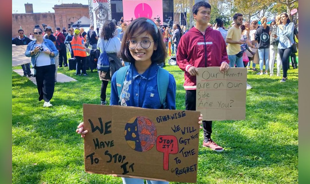 All for Mother Earth: Environmental activist Ridhima Pandey is making all the right noises