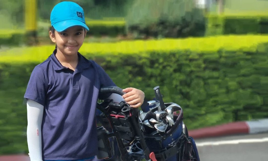 Amaira Gulati: The young golf star from Mhow is all set to play in the US