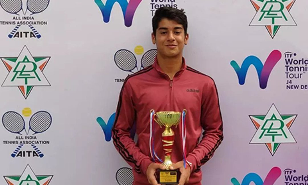 Great aspirations: Tennis champ Rushil Kholsa is the new talent to watch out for