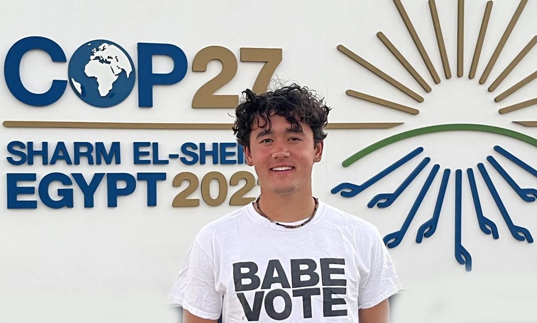 Young leader Shiva Rajbhandari is passionate about climate justice and students’ rights