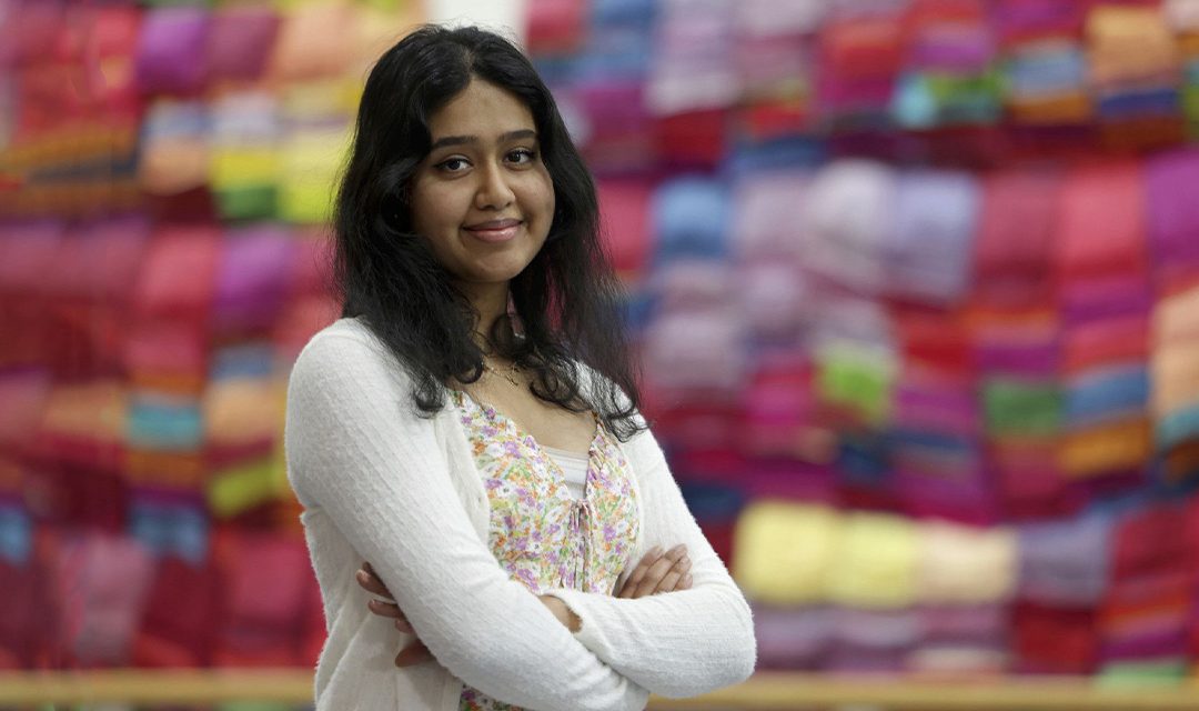 Sridevi Krothapalli: Indian-American teen brings joy to hospital kids through art magazine