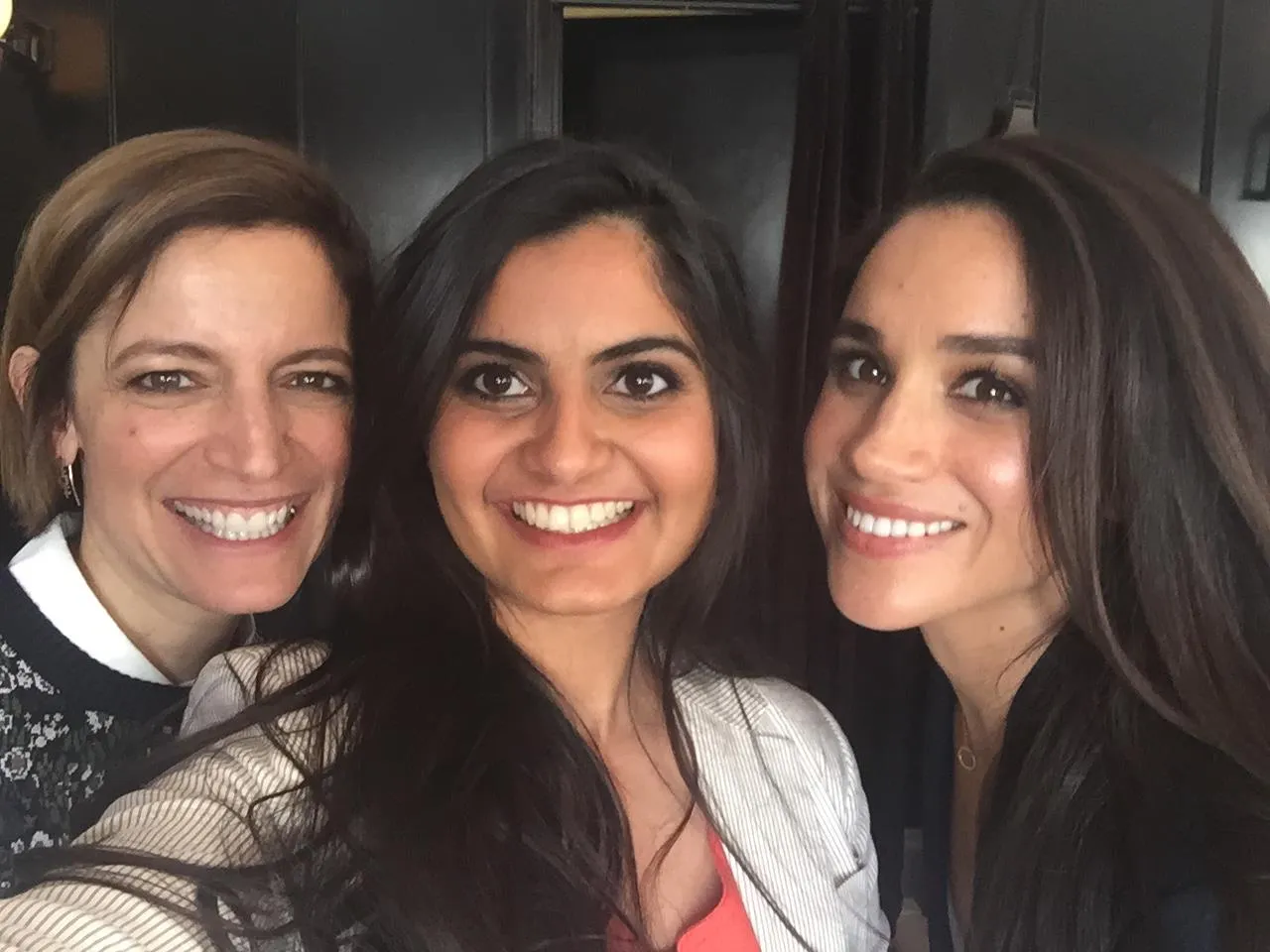 Suhani Jalota and Meghan Markle