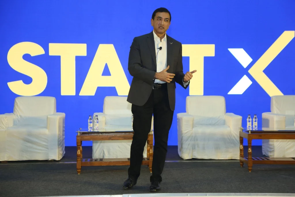 Shailesh during centennial year celebration of The Hyderabad Public School, Begumpet.