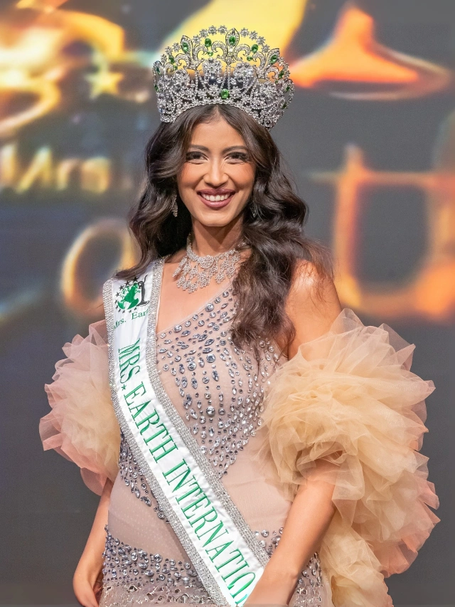 From Patna to the world stage—Vidhu Ishiqa just claimed the Mrs Earth International 2025 crown.