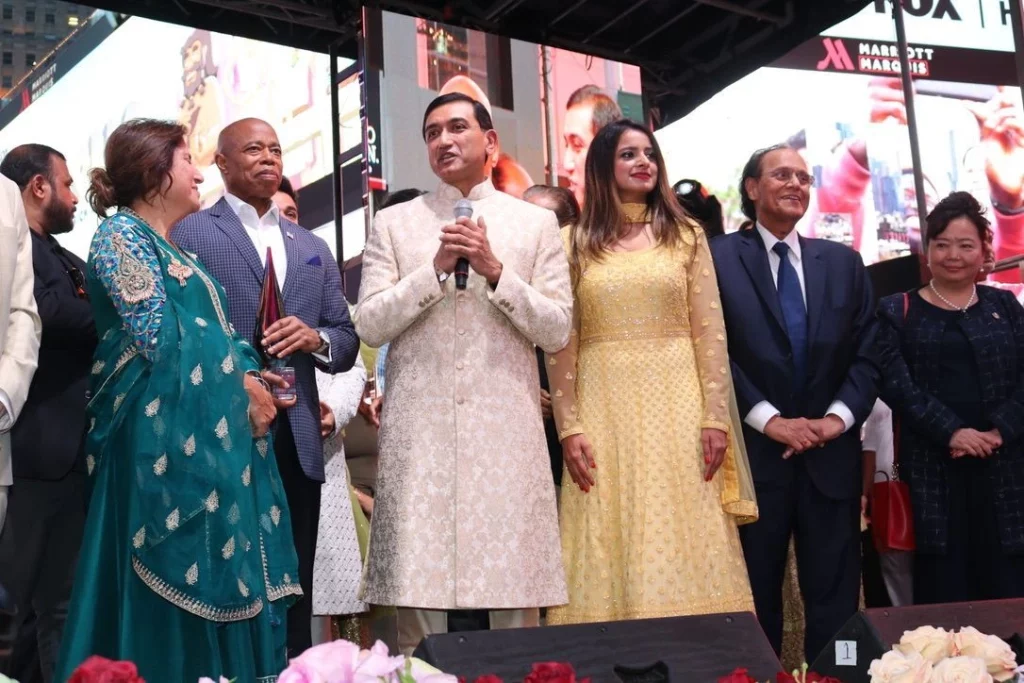 Shailesh at Times Square