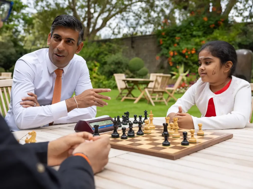 Bodhna with Rishi Sunak