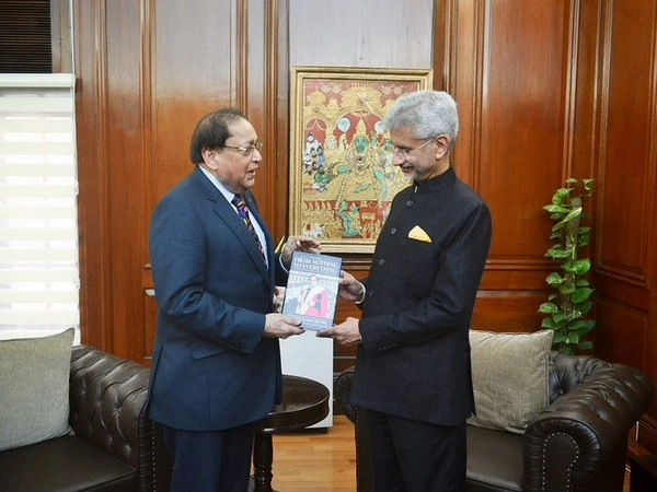 Lord Rami Ranger with EAM Jaishankar