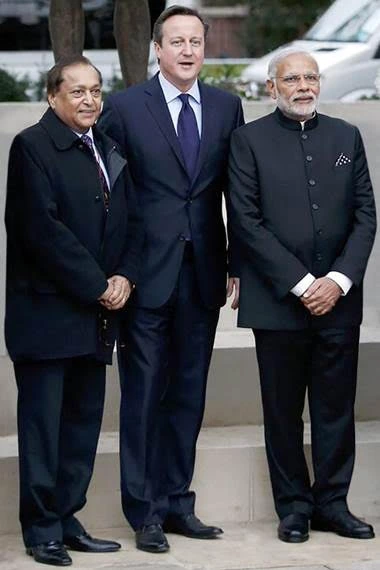 Rami Ranger with Narendra Modi