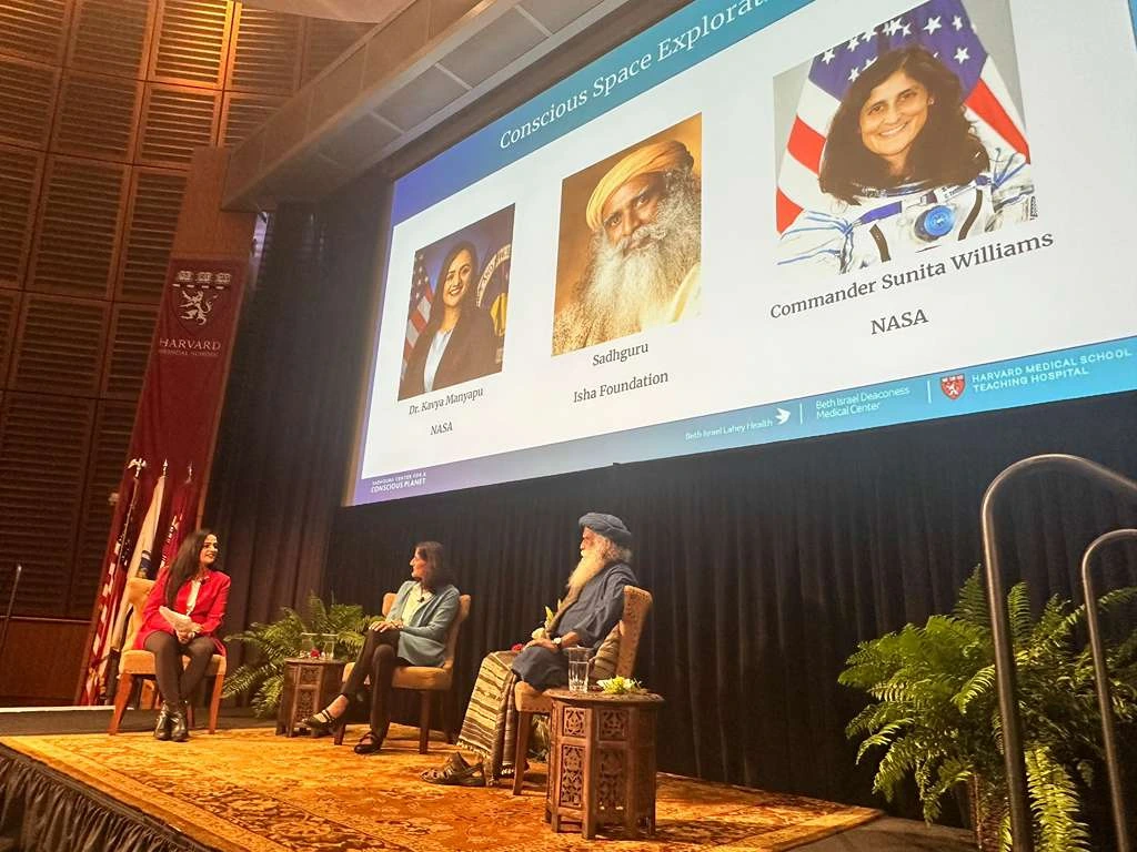 Sunita Williams, Sadhguru & Kavya Manyapu