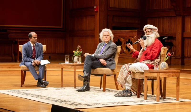 Bala Subramanian, Steven Pinker and Sadhguru