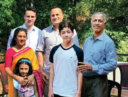 Leo Varadkar at his ancestral village