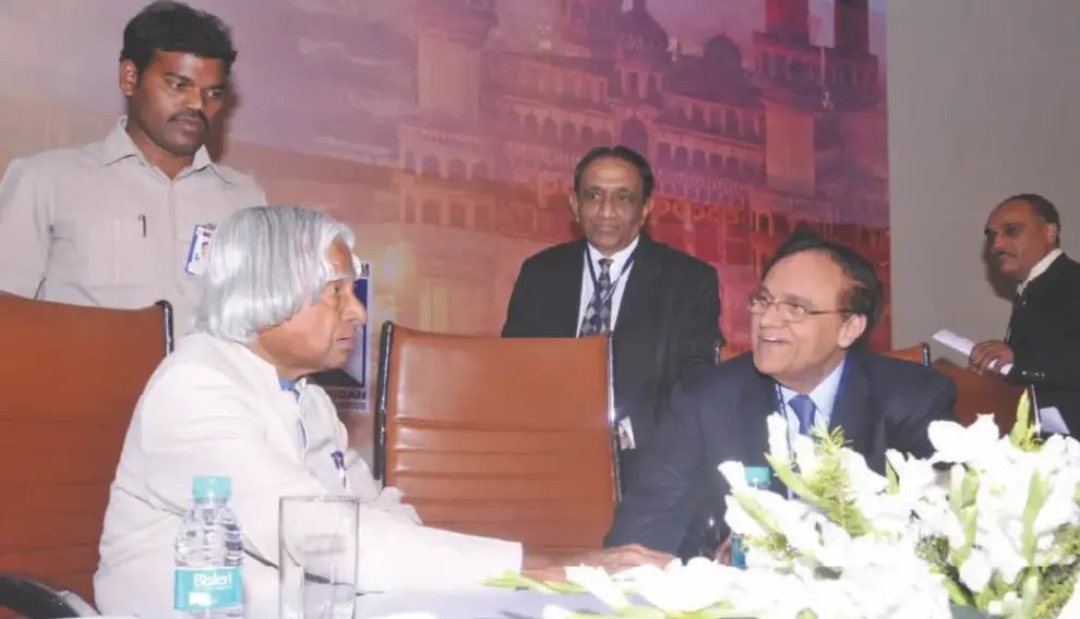 Dr Nori with Dr A.P.J. Abdul Kalam