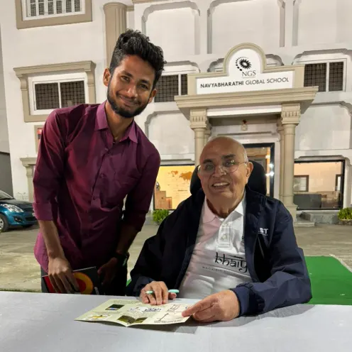 Gorre Ashok with Kanwal Rekhi