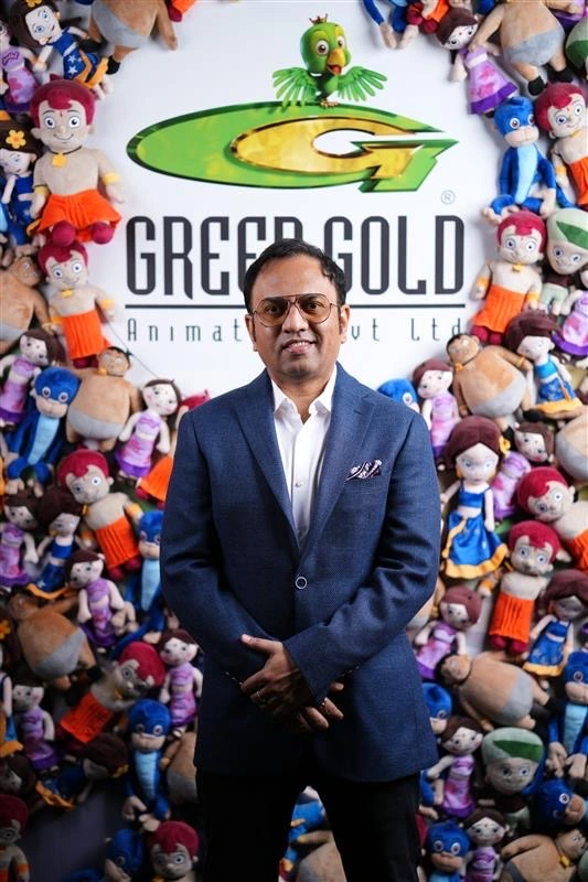 Rajiv Chilaka, Founder of Green Gold Animation