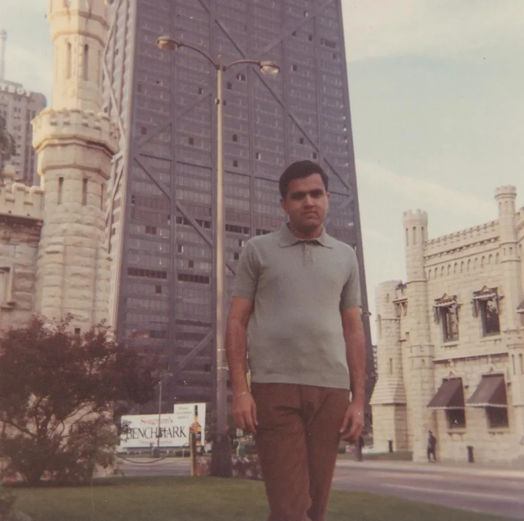 Kanwal Rekhi during his younger days in the US