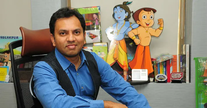 Rajiv Chilaka, Founder of Green Gold Animation