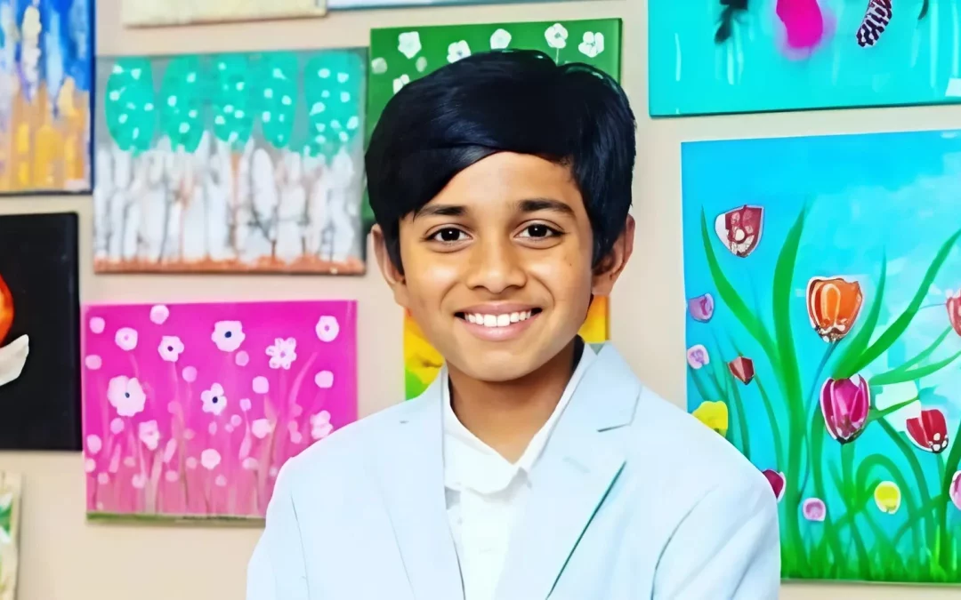 With $22,000 raised and counting, teen artist Arsh Pal is on a mission to paint with purpose